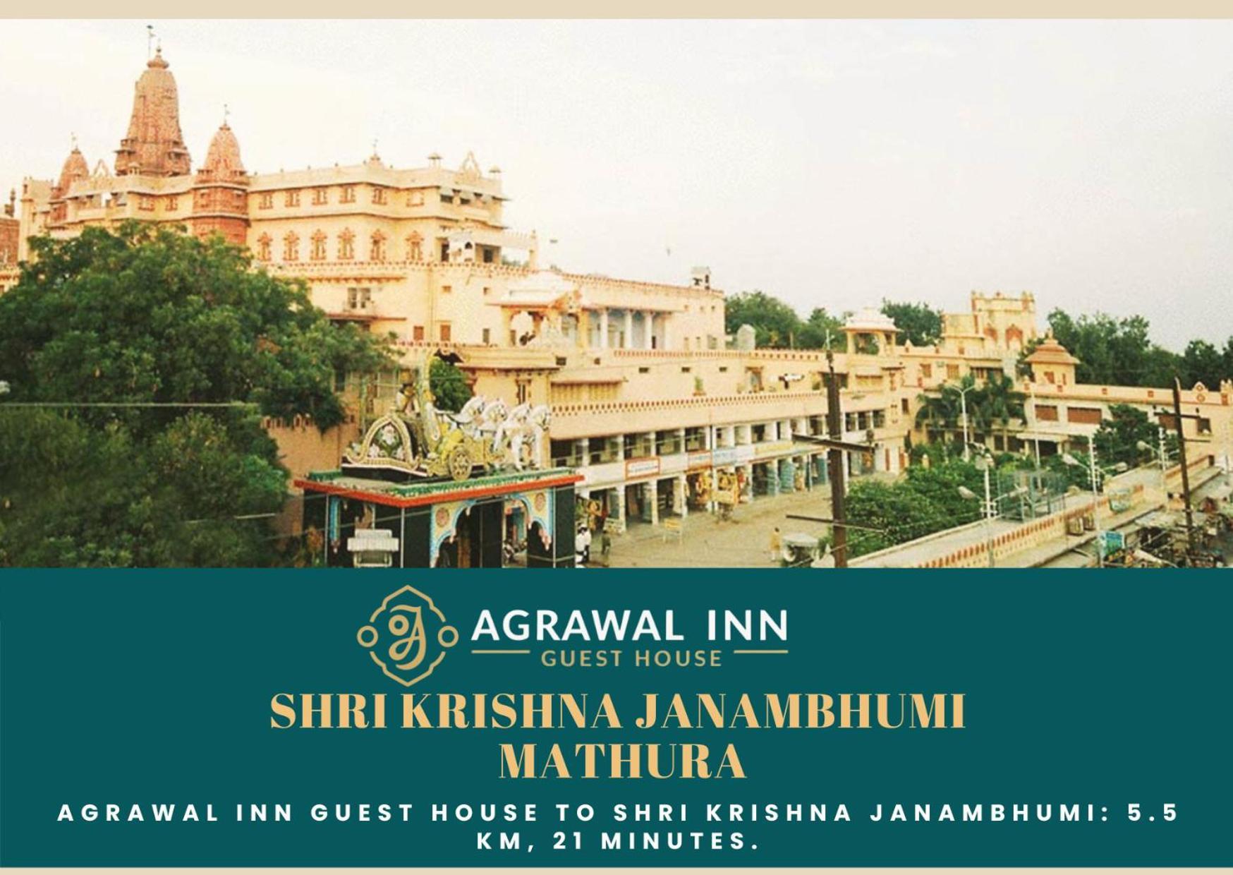 Agrawal Inn Guest House Mathura Kültér fotó