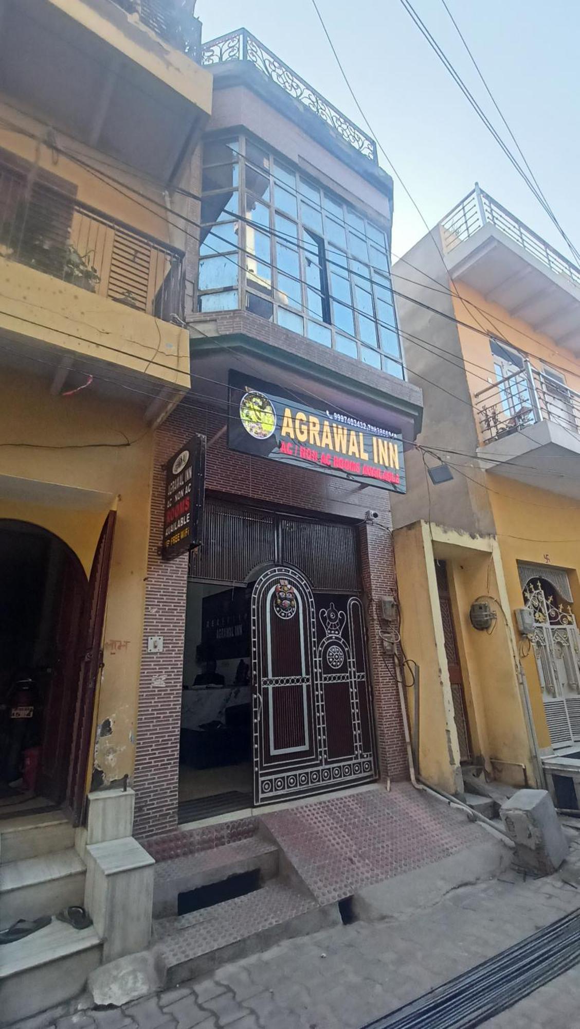 Agrawal Inn Guest House Mathura Kültér fotó