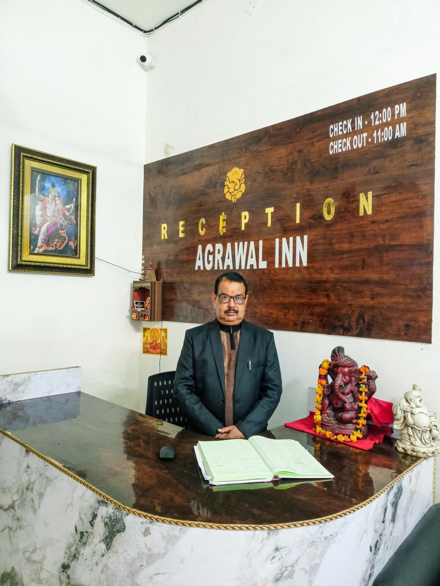 Agrawal Inn Guest House Mathura Kültér fotó