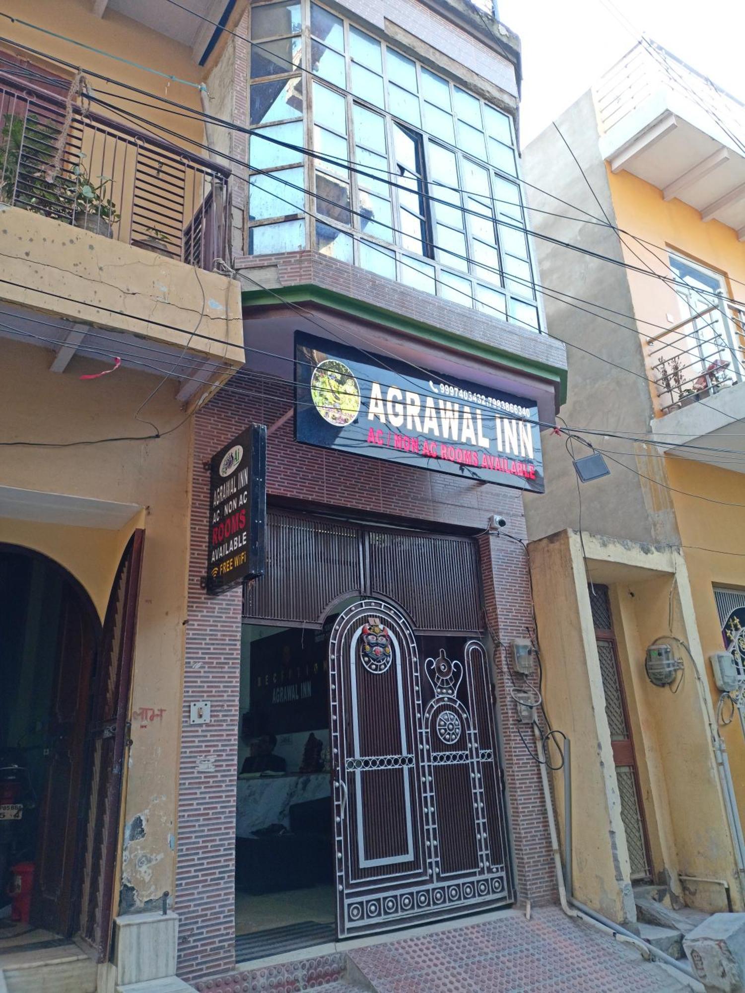 Agrawal Inn Guest House Mathura Kültér fotó