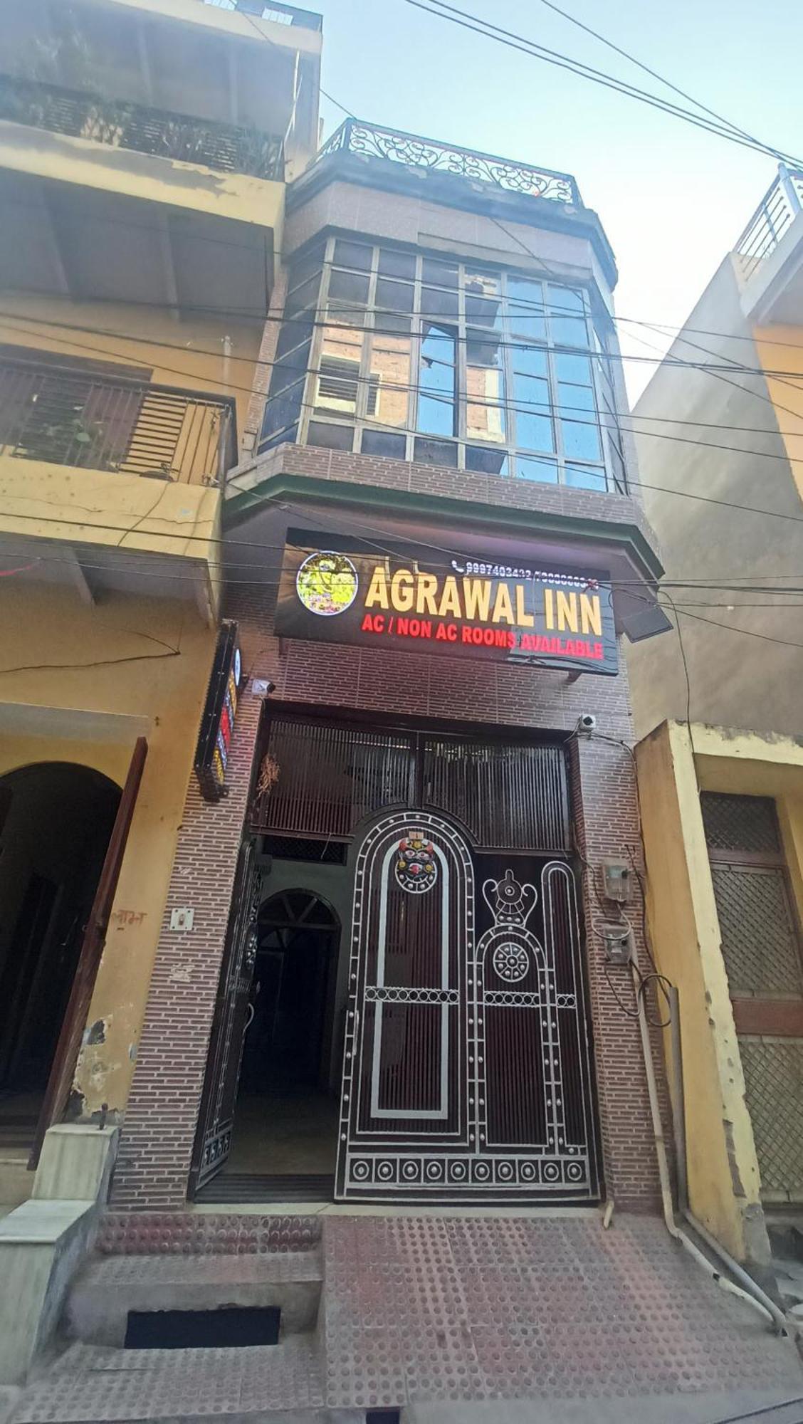 Agrawal Inn Guest House Mathura Kültér fotó